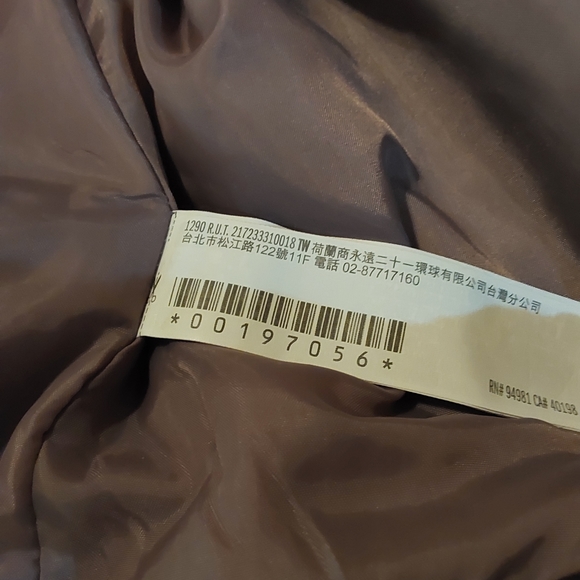 🌺 NEW Forever 21 Bomber Jacket/Hoodie w/Tech Pocket - Picture 12 of 12